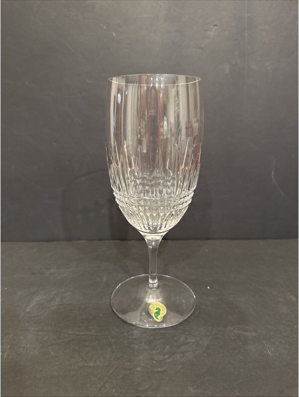NEW Waterford Crystal Lismore Diamond Essence Iced Tea Beverage Glass 8 1/2"
